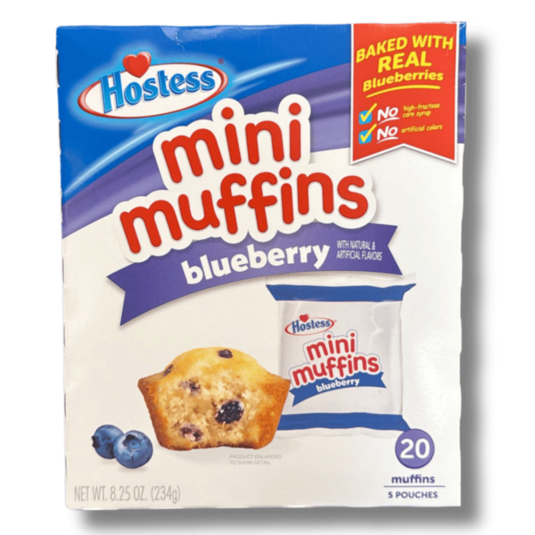 Hostess Mini Muffins Blueberry 234g