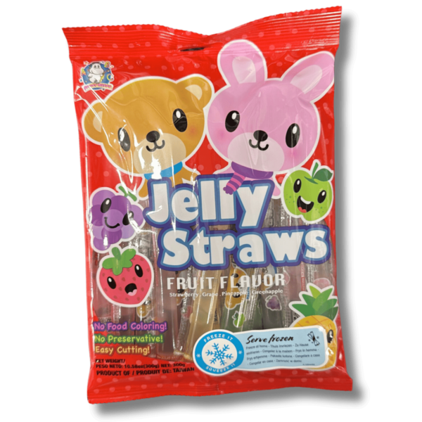 ABC Jelly Mix Fruit Straw 300g