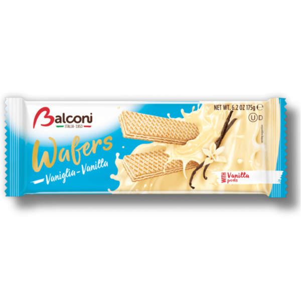 Balconi Wafers Bars Vanille 175g