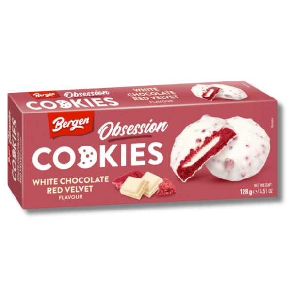 Bergen Red Velvet Cookies 128g