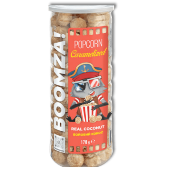 Boomza Popcorn Coconut 170g