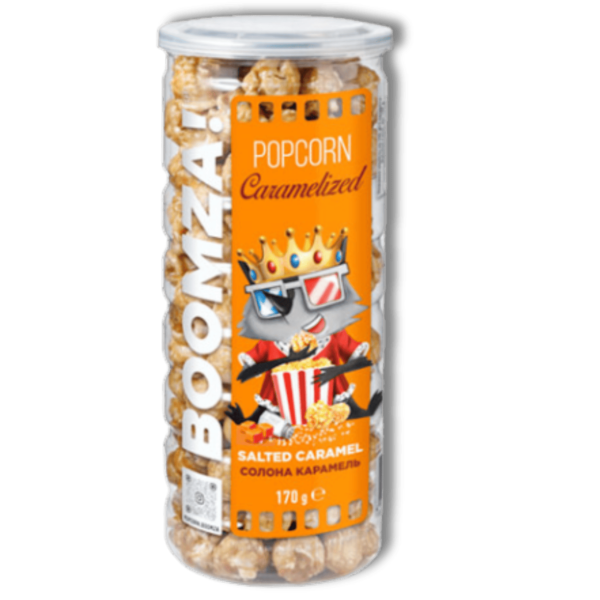 Boomza Popcorn Salted Caramel 170g