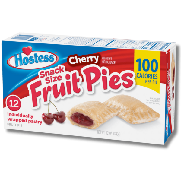 HOSTESS Snack Size Cherry Fruit Pies, 12 Count, 12 oz