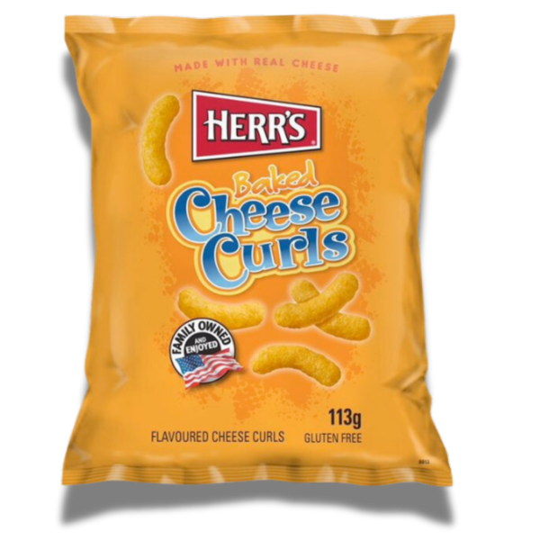 Herrs Original Cheese Curls 113g