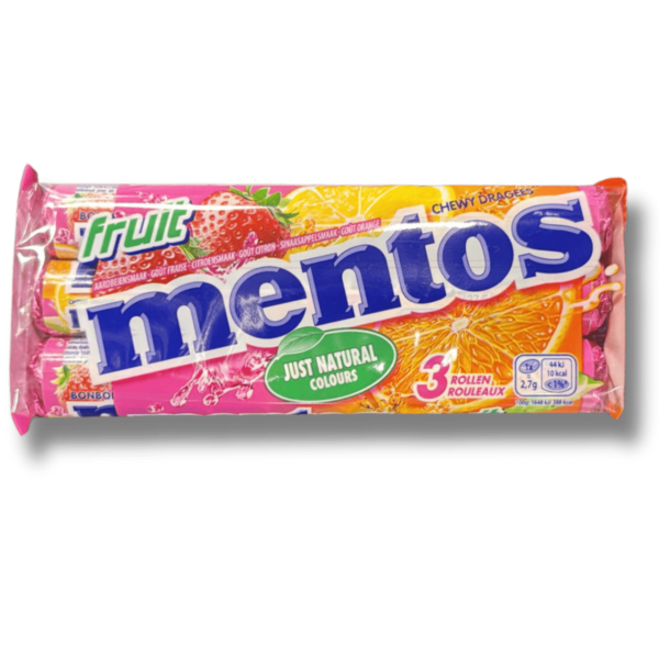 Mentos Fruit 3 Pack