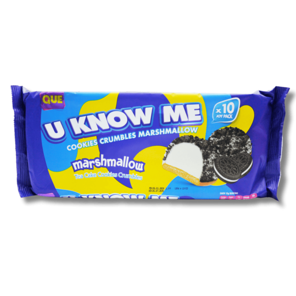 Que Marshmallow Cocoa Biscuit Crumbles 120g
