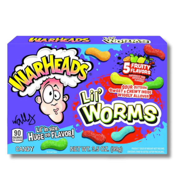 Warheads Lil Worms 99g