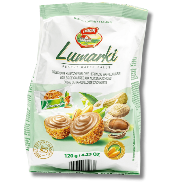 Lumarki Peanut Wafers Balls 120g