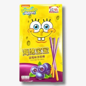 Junyi-SpongeBob-Blueberry-Pocky-48g