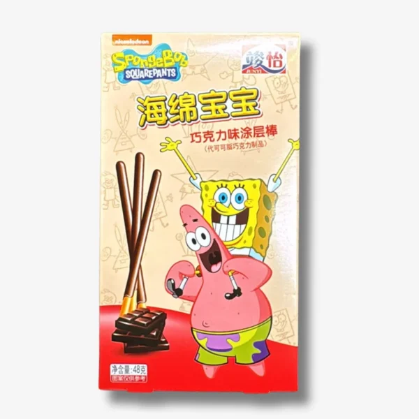 Junyi SpongeBob Chocolate Pocky 48g