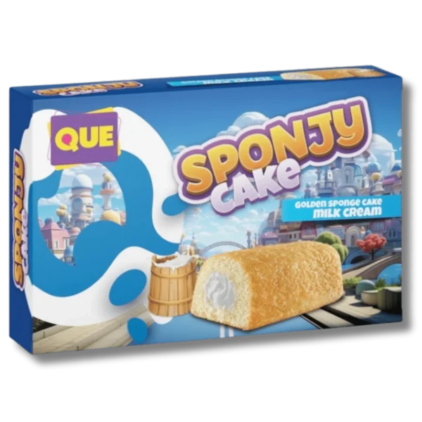 Que-Sponjy-Cake-Milk-200g